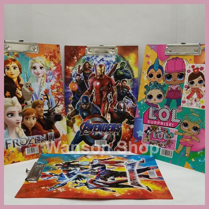 

CLIPBOARD KARAKTER / CLIPBOARD WHITEBOARD / PAPAN JALAN KARAKTER MURAH