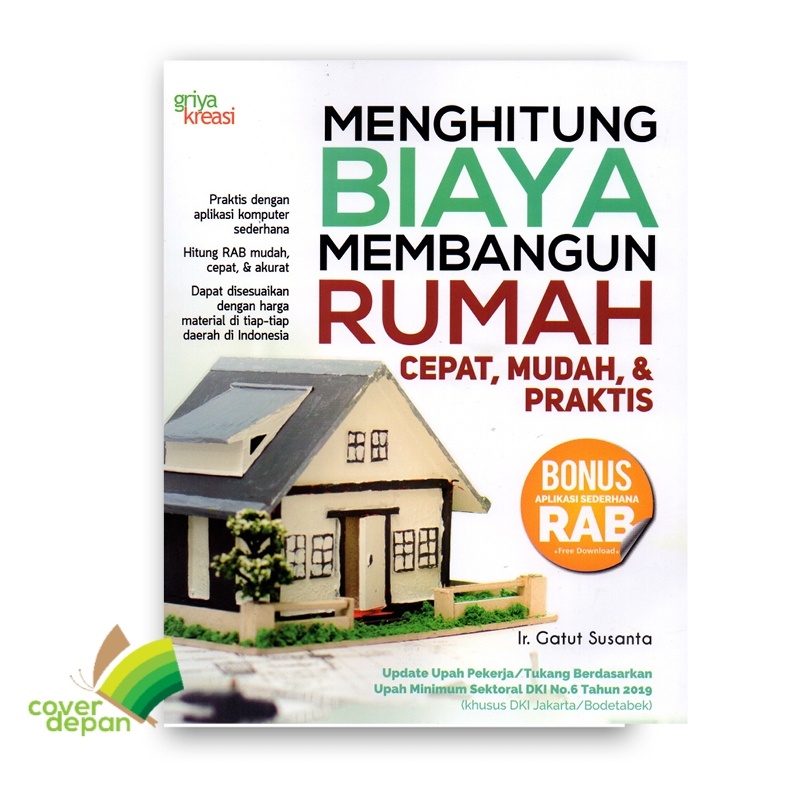 Jual Menghitung Biaya Membangun Rumah Cepat Mudah Dan Praktis COVER ...