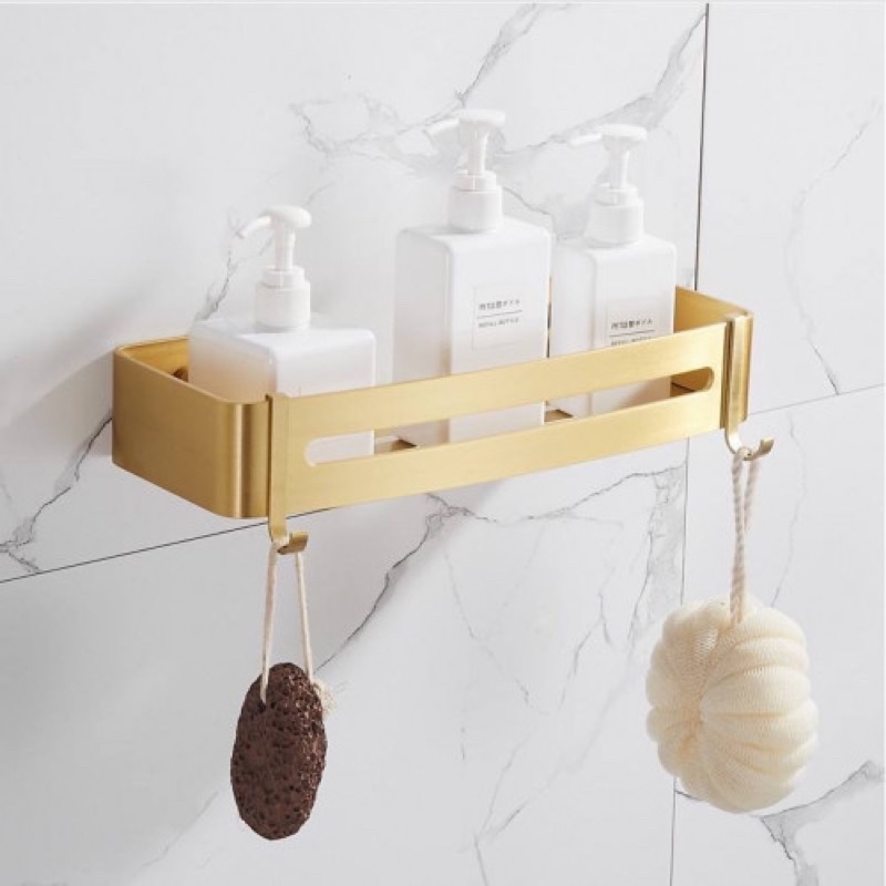 AksesorisKamarMandi/NordicGoldShelf/TempatPeralatanSabun