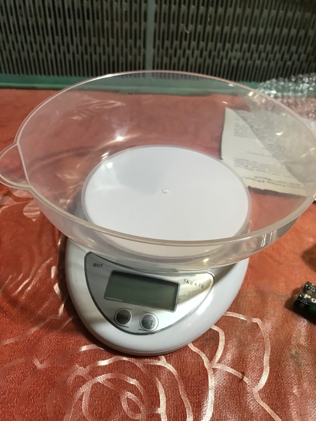 Timbangan Kue Digital Mangkuk