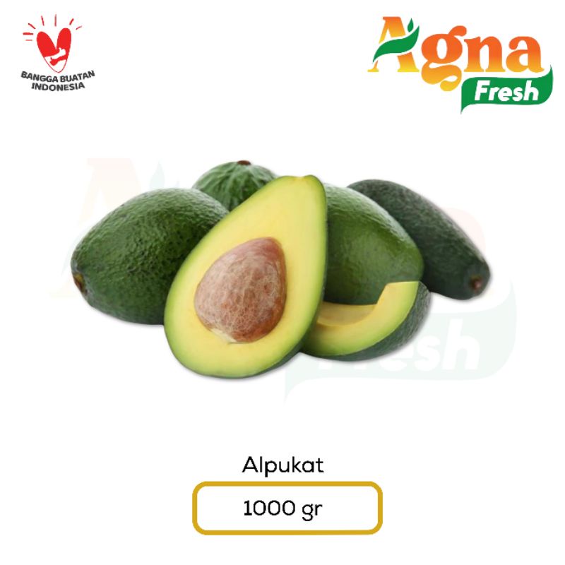 

ALPUKAT 1 KG AGNA FRESS - BUAH ALPUKAT