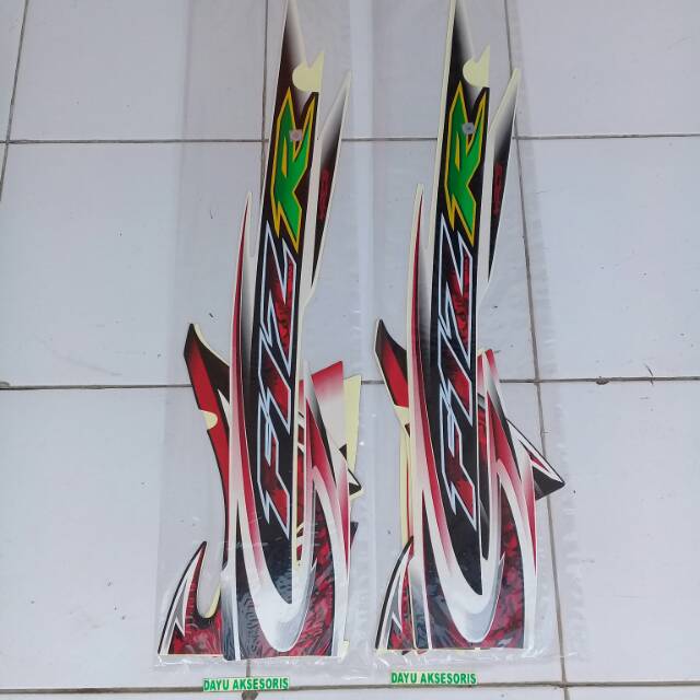 striping fiz r sporty 2005 merah putih