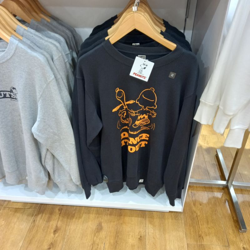 UNIQLO ORIGINAL ASLI STORE 100% READY Hoodie Sweater Peanuts