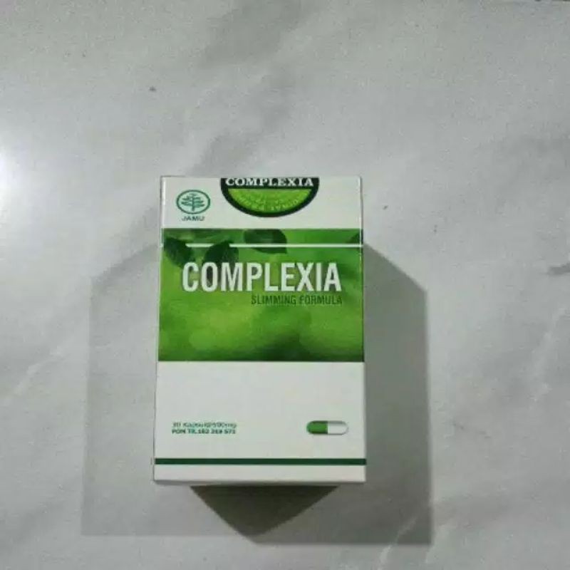 Complexia Obat Pelangsing Herbal Original - Efekti Menurunkan Berat Badan ( Complexia Asli )