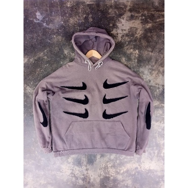 hoddie Nike rework oversize gemoy second