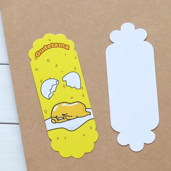 

BEST SELLER Gudetama Paper Bookmark Set / Pembatas Kertas Halaman Buku Gambar Lucu TERJAMIN
