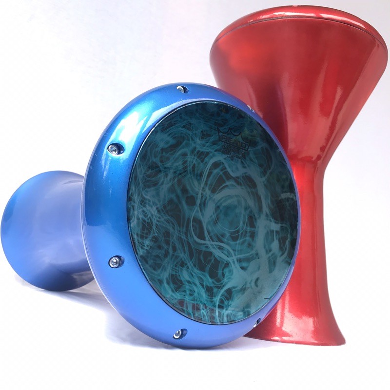 DARBUKA POLOS REMO RED FIRE DAN BLU FIRE