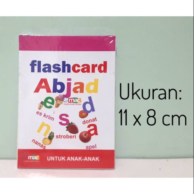 Flash Card ABC - Flash Card Abjad - Flash Card Alfabet - Flashcard Aplhabet