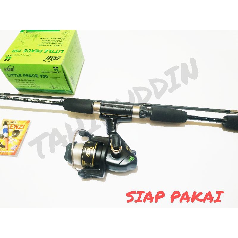 Set Pancing Exori 8 Bb joran japan style 1.2 meter Harga Promo (Black)