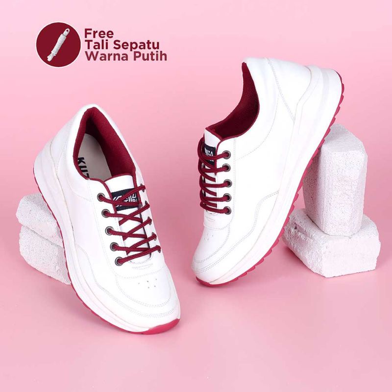 Sepatu Casual Sneakers Wanita Distro Cantik Keren Model Terbaru | Sepatu Sport Mills Sekolah Kasual Stylish Original