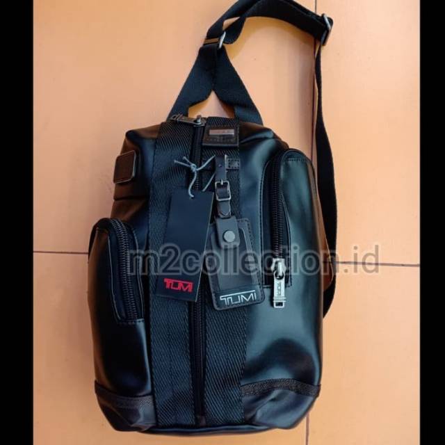 Tas Tumi Slingbag Monterey Leather Mirror Quality