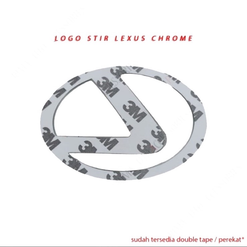 Logo stir Lexus chrome