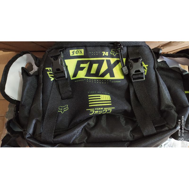 TAS PINGGANG PRIA FOX TALI RANSEL BESAR PRINT BAHAN BERKUALITAS SANGAT KEREN DAN BAGUS