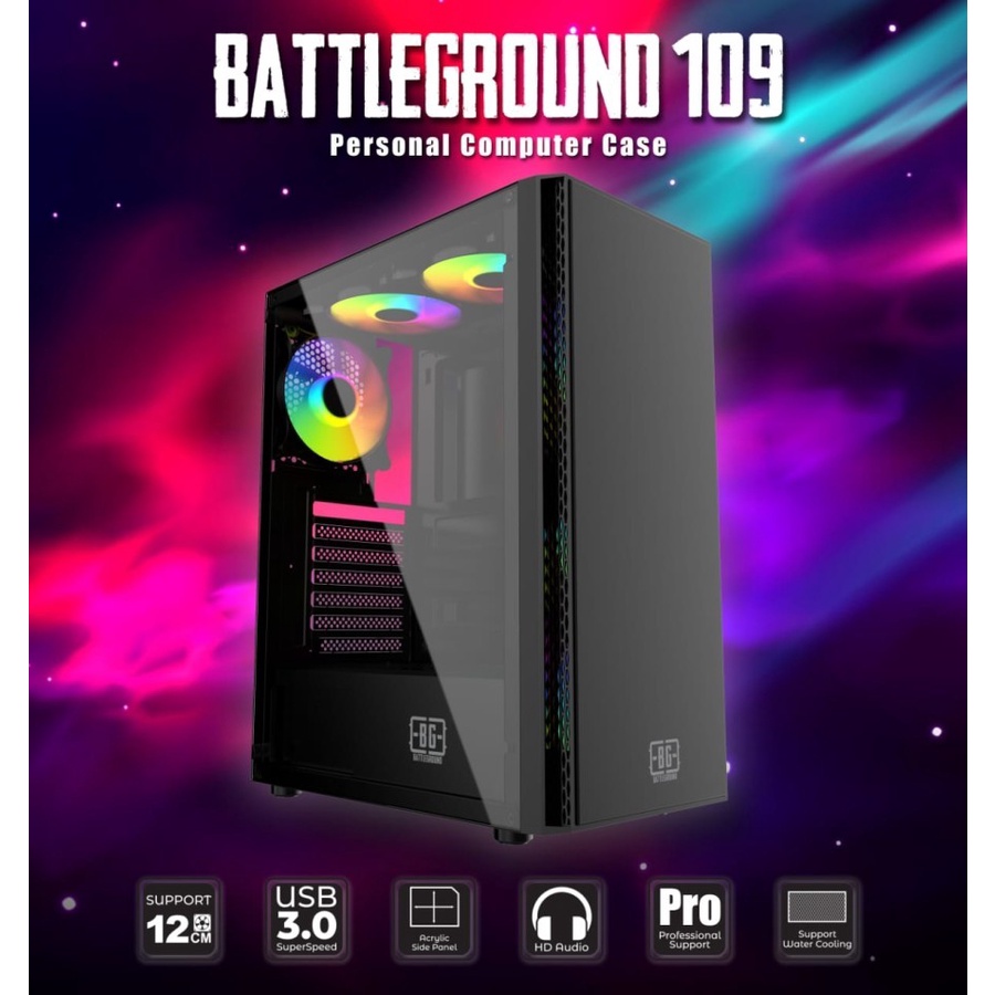 CASING GAMING CASE GAMING Simbadda Battleground 109