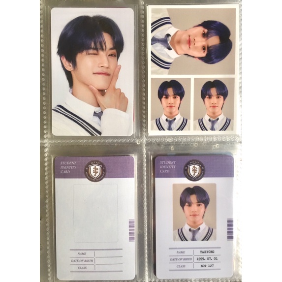 Taeyong B2S Photocard, ID Photo, ID Card