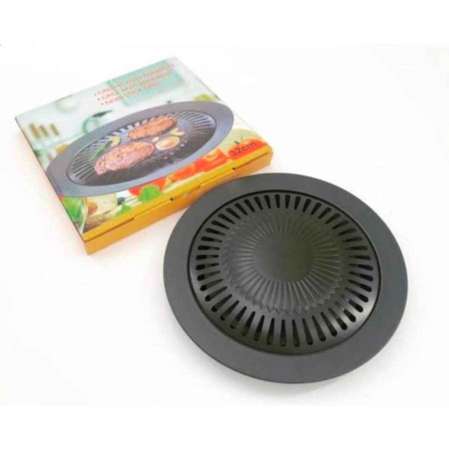 Happy Home Paket Kompor Portable dan bbq ultra grill pan