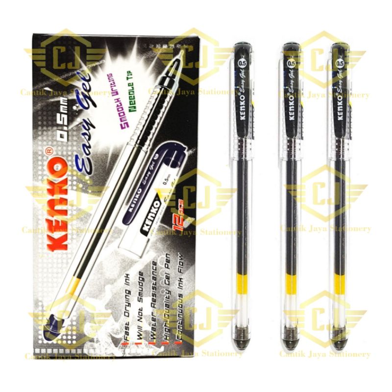 

[1 LSN / 12 PCS] Pulpen KENKO Gel Pen Easy Gel 0.5mm