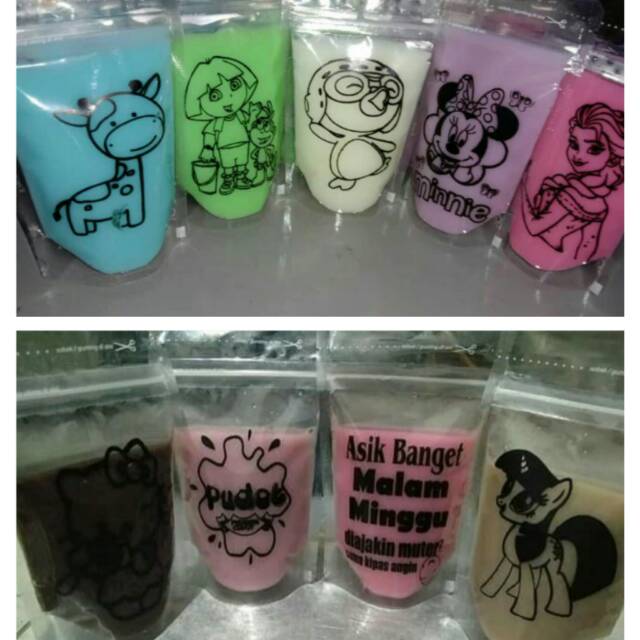 STANDING POUCH PUDOT 9x15 (150 ml) SABLON isi 100