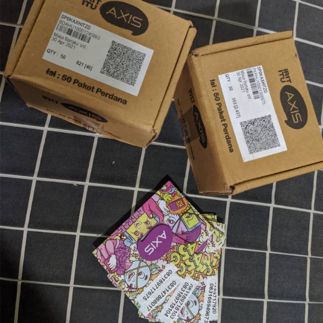 Kartu Perdana OTP Axis