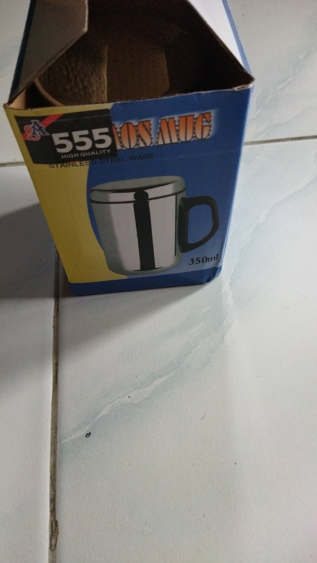 Mug Gelas Vacuum Cup Stainless Steel 350 Ml