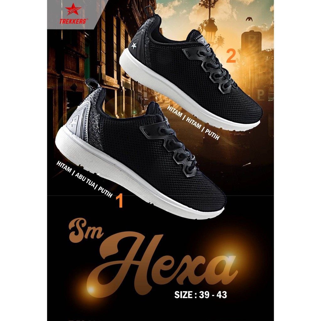 Trekkers SM - HEXA Sepatu Sneaker Pria