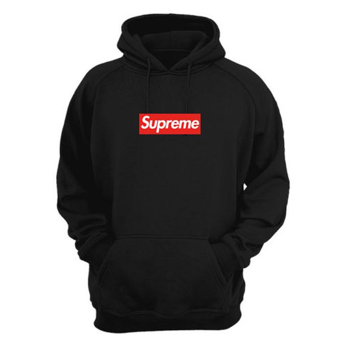 jaket hoodie supreme original