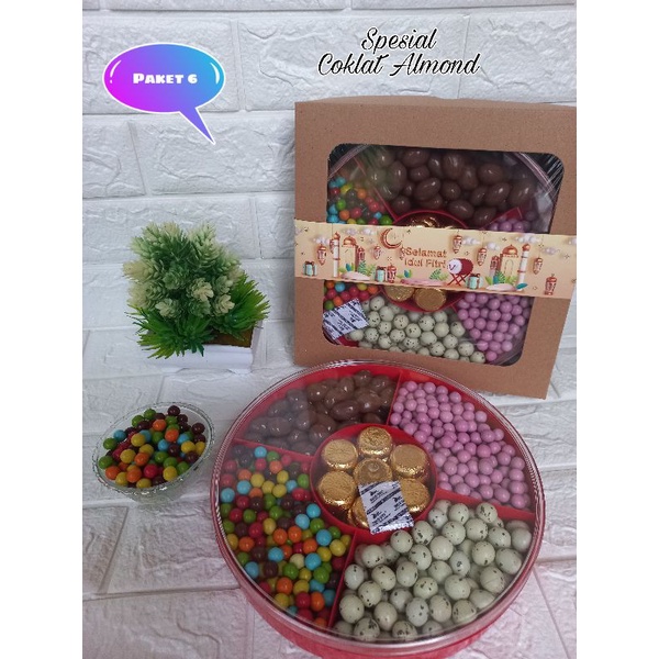 

Hampers Coklat Toples Tray Sekat 5