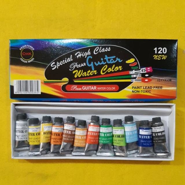 

Cat air 12 Warna CAT Watercolour GUITAR 120