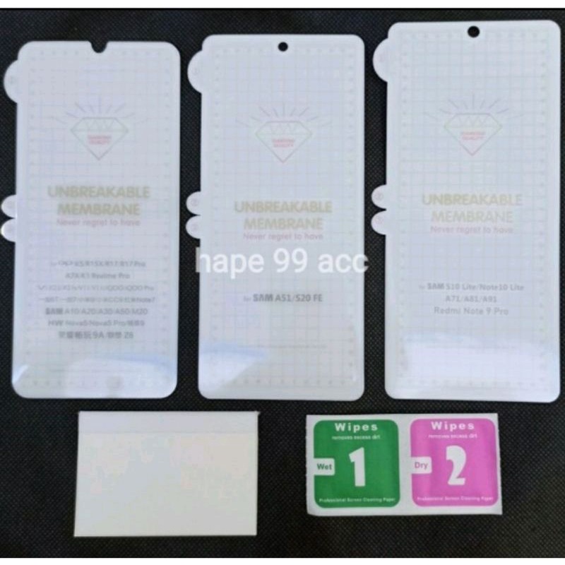 Samsung M33 5G M53 5G anti gores hydrogel clear screen protector