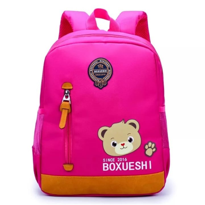 Twenty Bag - Tas Ransel Sekolah Anak Wanita Dan Pria Untuk Anak PAUD TK SD Terbaru 2021 Kekinian Motif Carakter WENBOSHI Korean Sytle Multifungsi Bahan Canvas