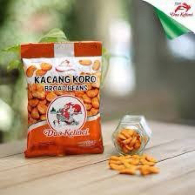 

kacang koro ori dan pedas