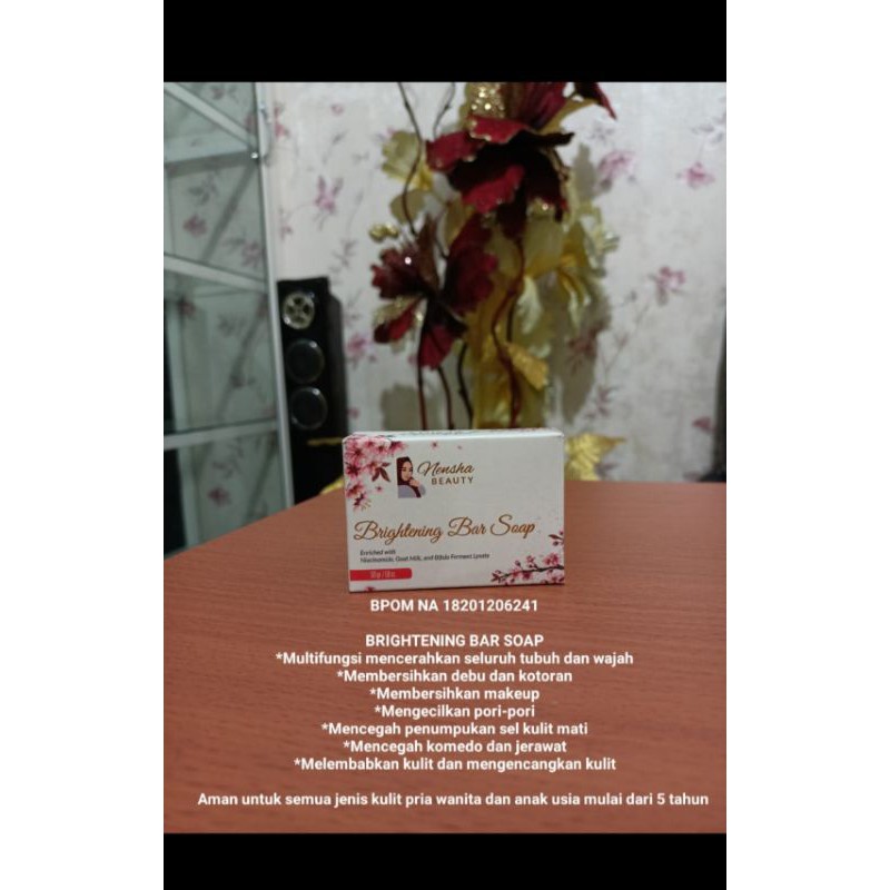NENSHA BEAUTY BRIGHTENING SOAP BAR