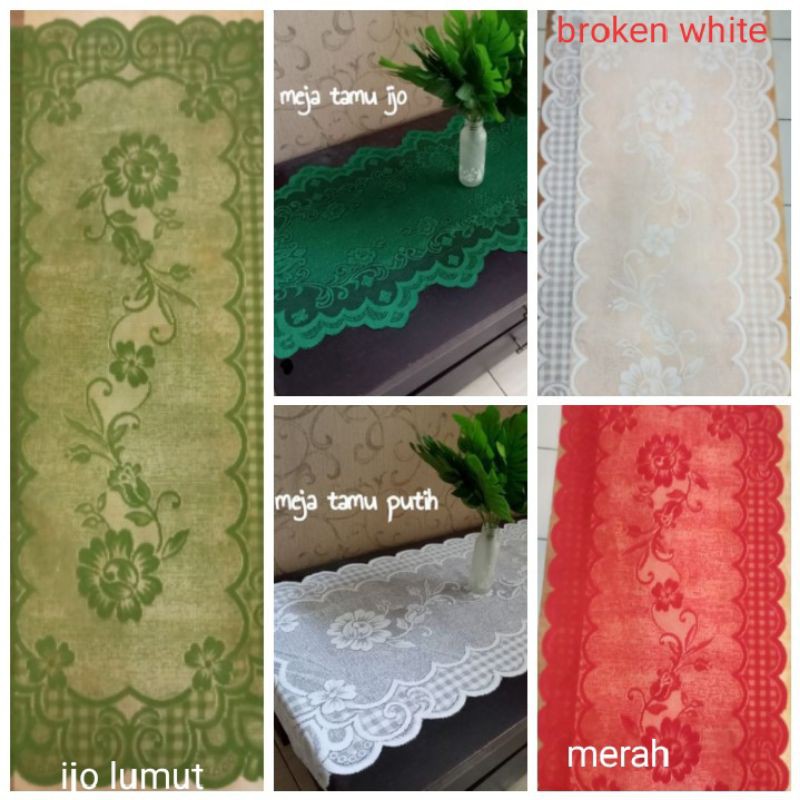 Taplak Meja Tamu Minimalis Mewah