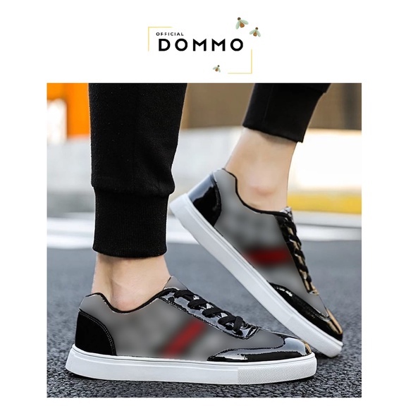 [LOKAL] DOMMO - D5094 SEPATU motif CG - Sepatu Sneaker Shoes BISA COD DARI JAKARTA