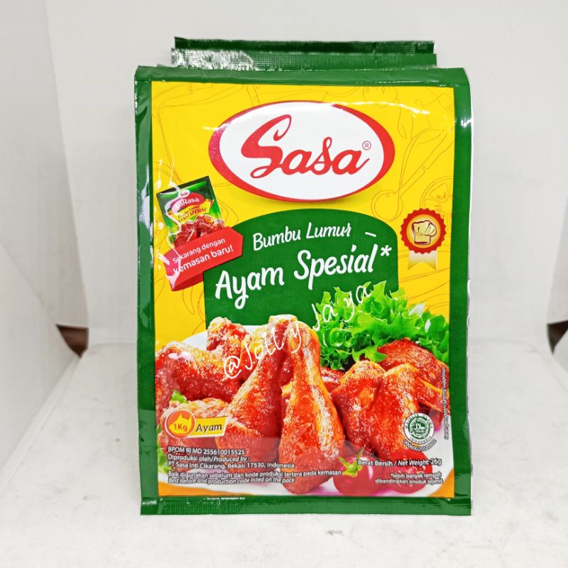 

Sasa Bumbu Lumur Ayam Spesial 26gr