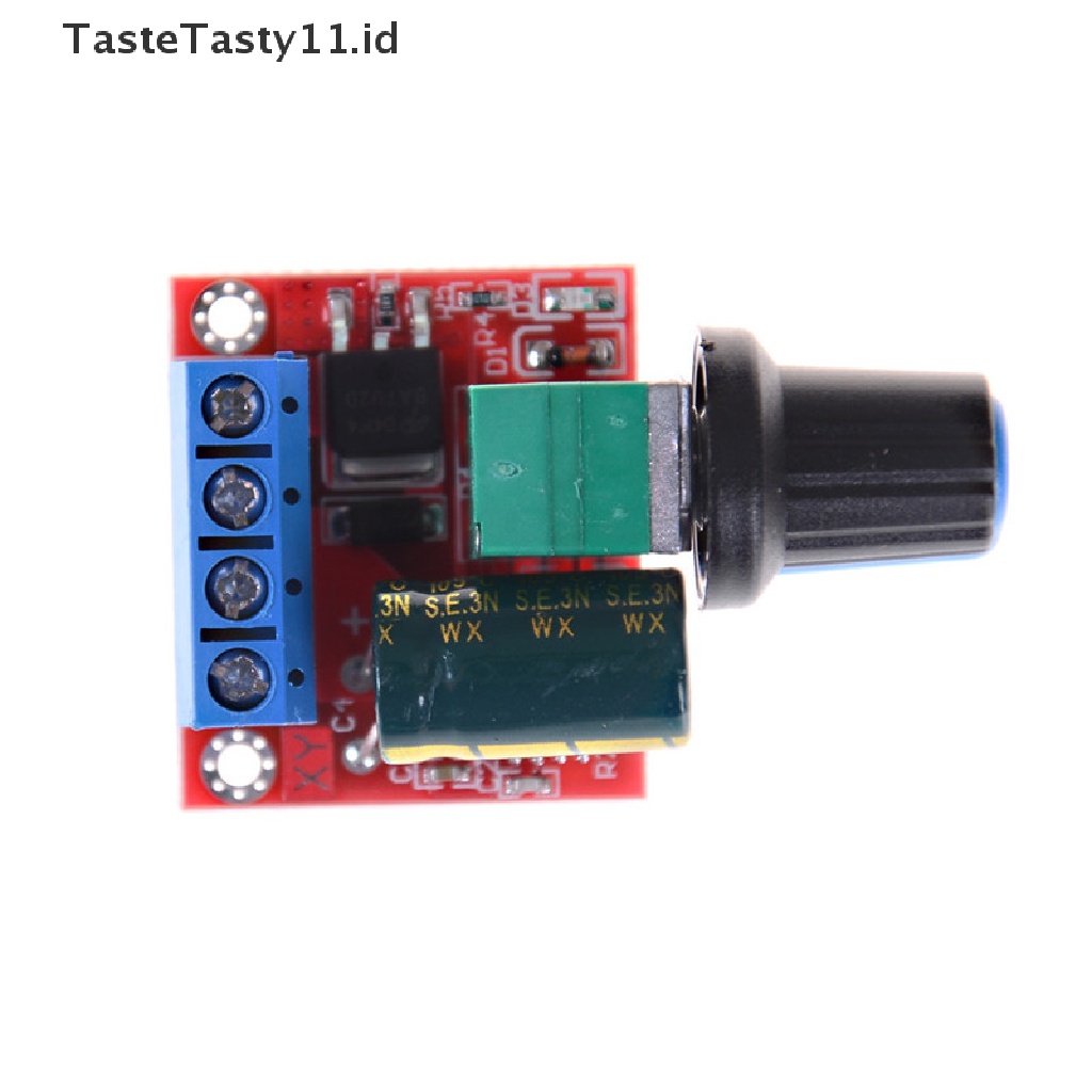 (TasteTasty) Saklar Kontrol Kecepatan Motor DC PWM 5A 4.5V-35V