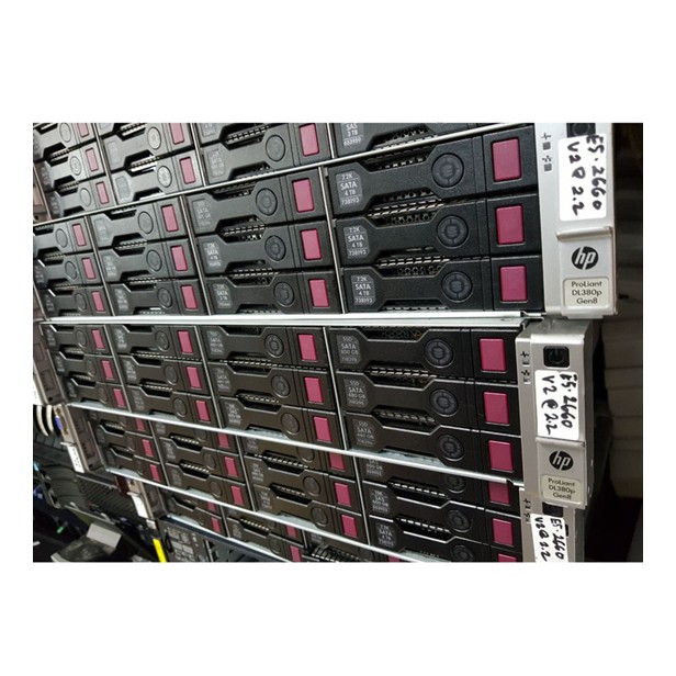 Server HP DL380 G8 2u Xeon E5-2680v2 RAM 64gb HDD 600gb sas