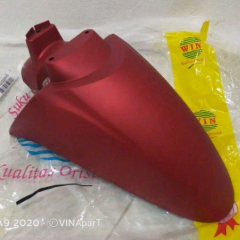 spakbor slebor depan scoopy esp new k93  2017 2018 2019 2020 warna merah doff non ori