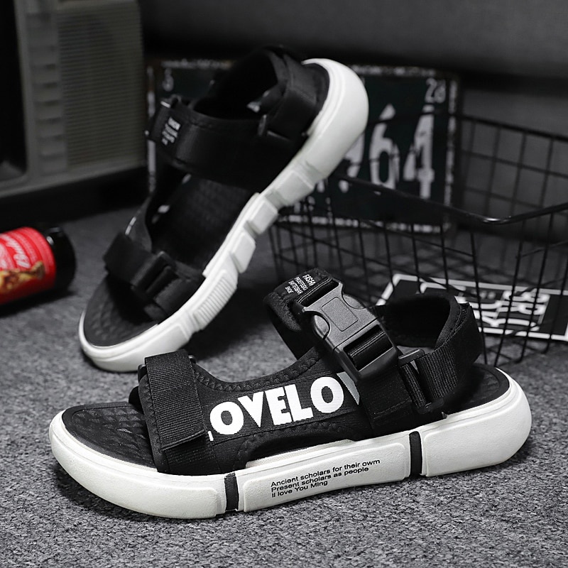 Sandal Sendal Casual Import Pria Wanita - Efrain Sean RZ - S03 Sandal Korean Style Outdoor Traveling Santai