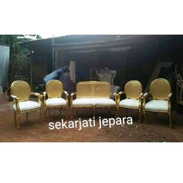 kursi pelaminan rustik