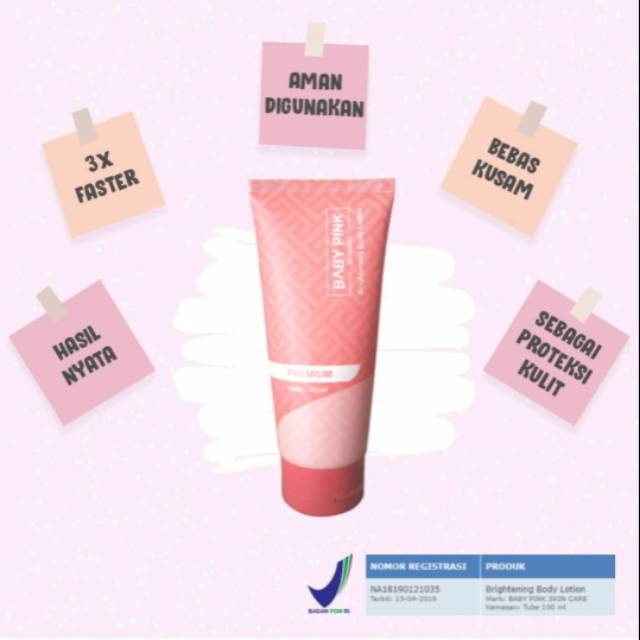 Brightening Body Lotion BabyPink Skincare