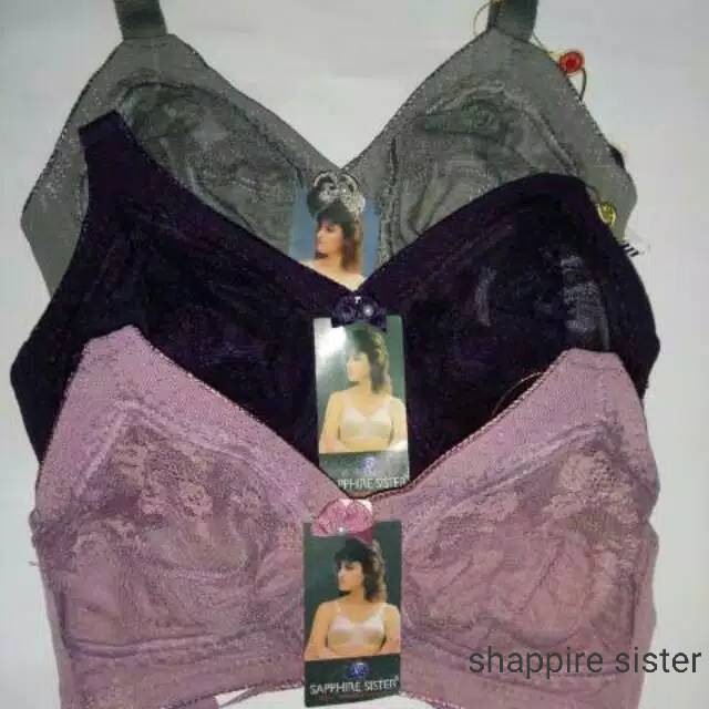 SISTER Sapphire  Bra Sister Original Bra Tanpa Busa  dan Kawat di jamin Original