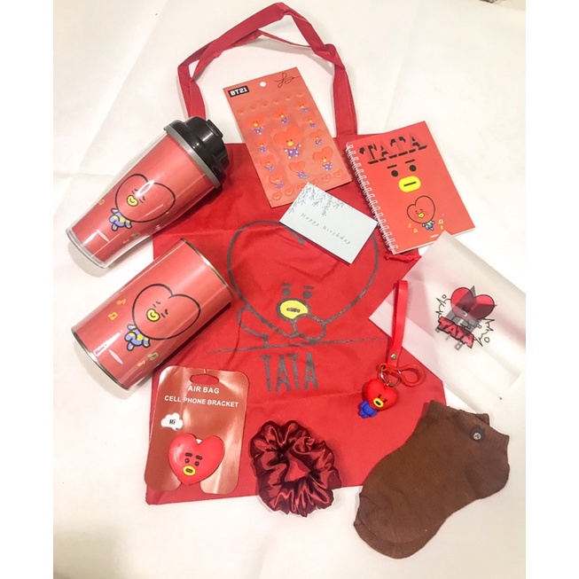 [TATA] GIFTBOX BT21 HAMPERS LENGKAP TOTEBAG CELENGAN TUMBLR KADO ULANGTAHUN NATAL VALENTINE KADO CEWEK GRADUATION KADO PACAR KAO WISUDA KADO ANAK