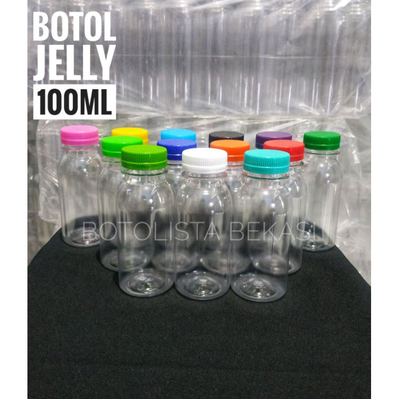 Jual Botol Plastik Murah / Botol Jelly 100ml / Botol Plastik 100ml ...