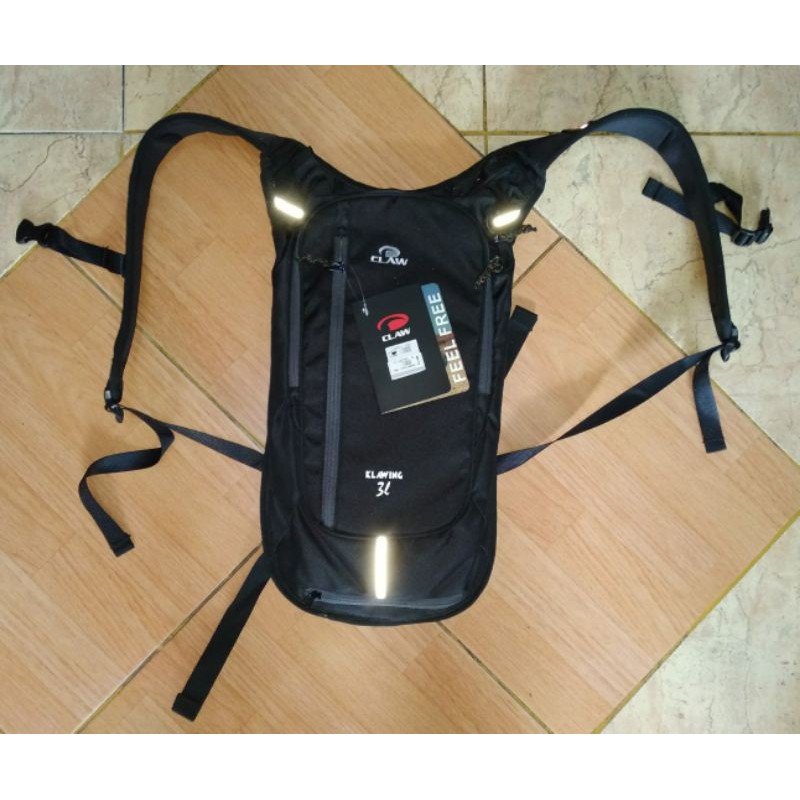 tas sepeda KLAWING CLAW tas gowes ransel tas gowes ontel tas trail hydropack10ltr tas punggung