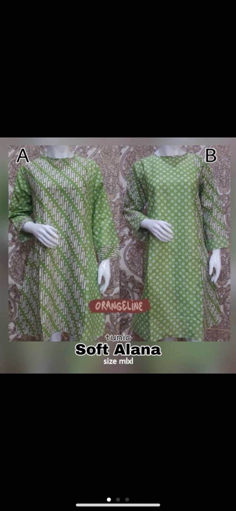 Dress Tunik Batik Soft Alana
