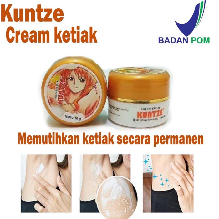 PEMUTIH KETIAK CREAM KUNTZE PEMUTIH SELANGKANGAN PENCERAH KETIAK KRIM PENCERAH KETIAK