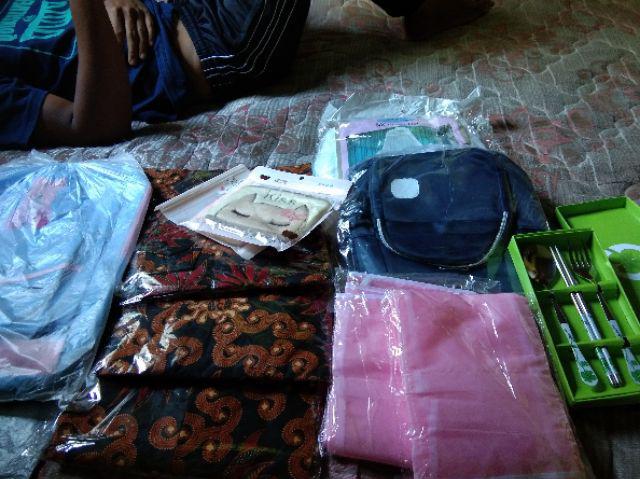 Pasangan Baju Batik Keluarga Kemeja Batik Motik Sekar Sogan