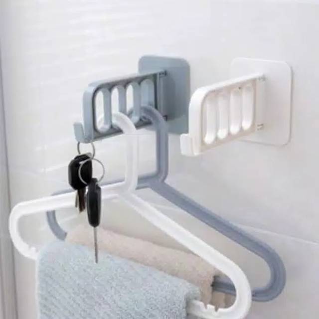 GH-226 Gantungan Hanger Baju Multifungsi Tempat Gantungan Baju / Wall Folding Hook