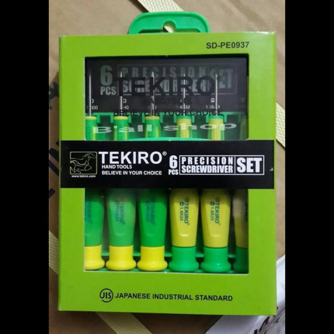 SALE obeng presisi set 6pc tekiro